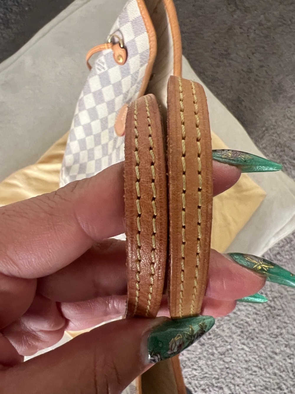 100% Used Authentic Louis Vuitton Neverfull MM - Picture 14 of 15